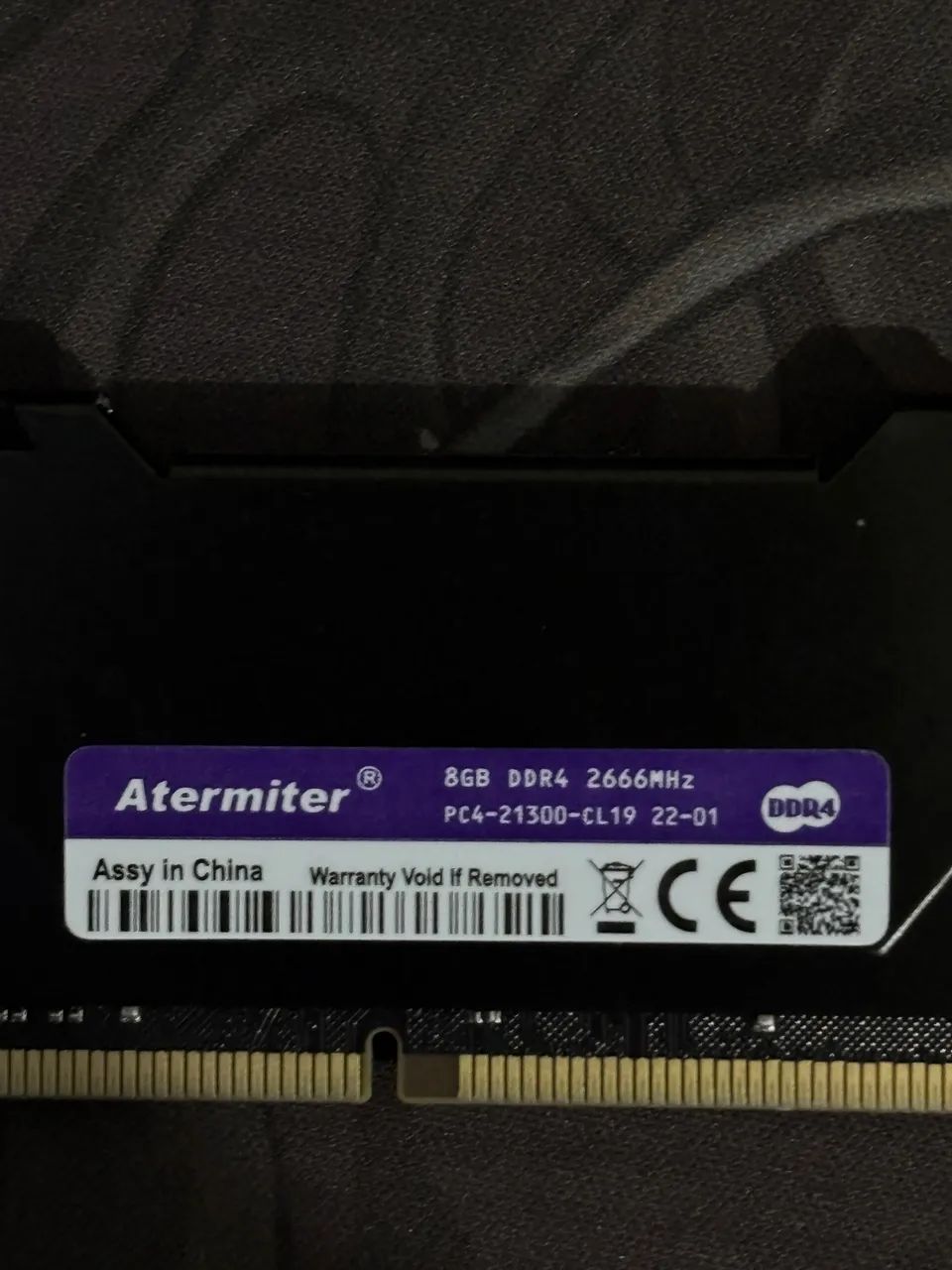 Duas Memória RAM DDR4 8gb 2666MHz - Foto 2