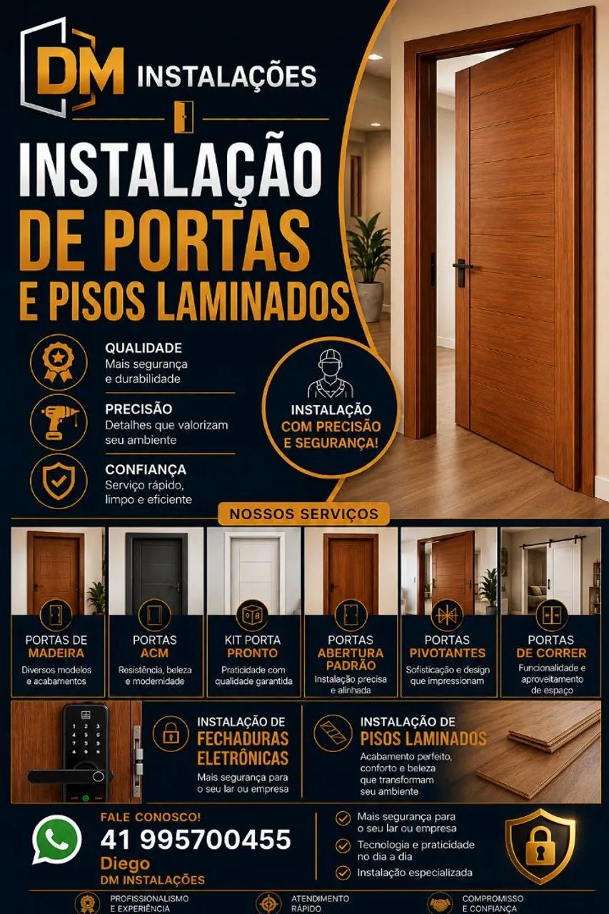Instalação de portas 