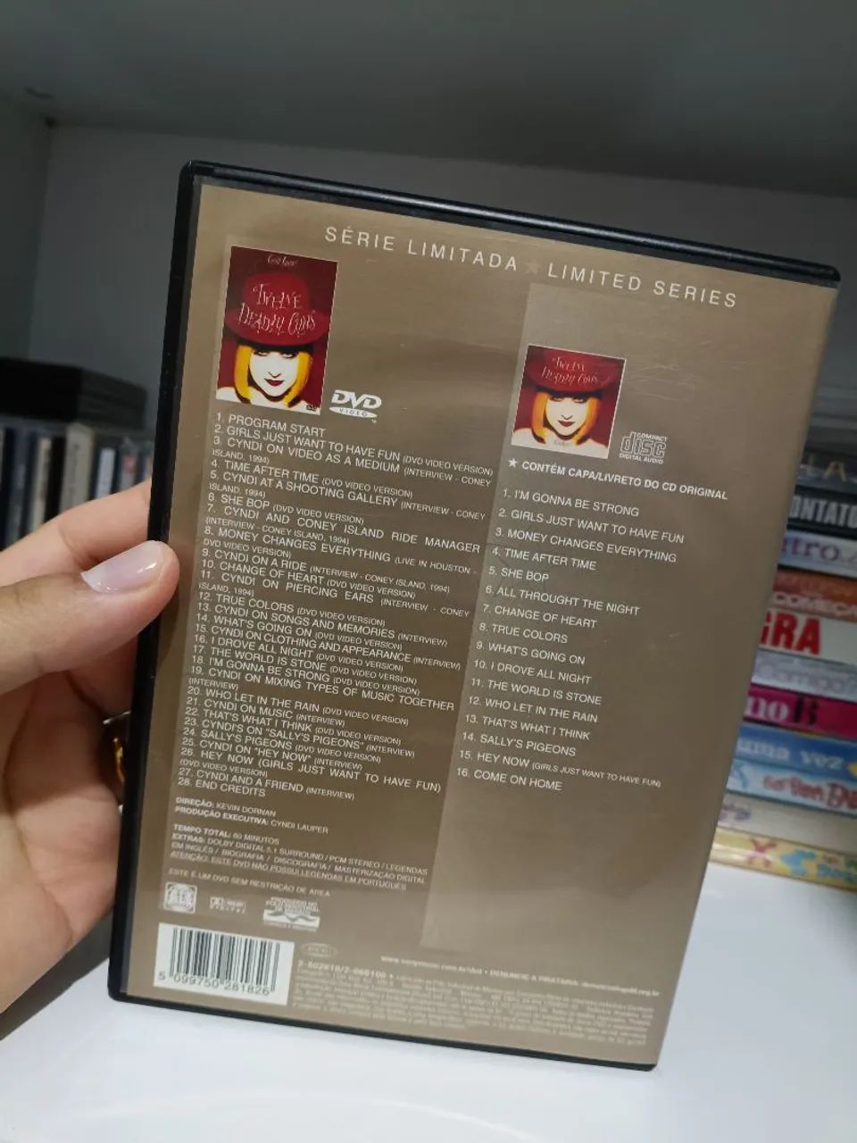 Cyndi Lauper kit cds + dvd  - Foto 4