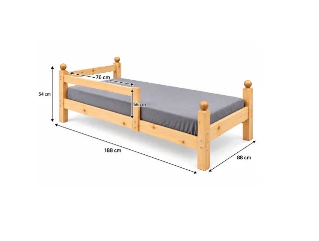 Cama de Madeira Maciça - SK Home - Foto 3