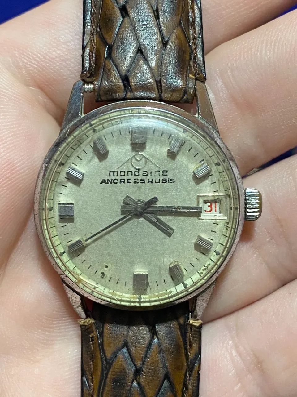 Relógio MONDAINE Automático Antigo - Foto 2