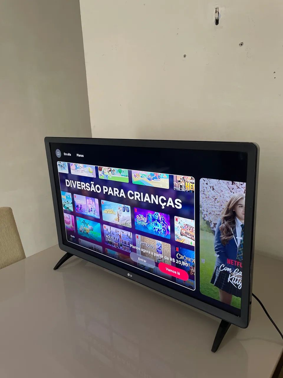 Tv Smart 32 Polegadas LG com Bluetooth - Muito Nova - Foto 2