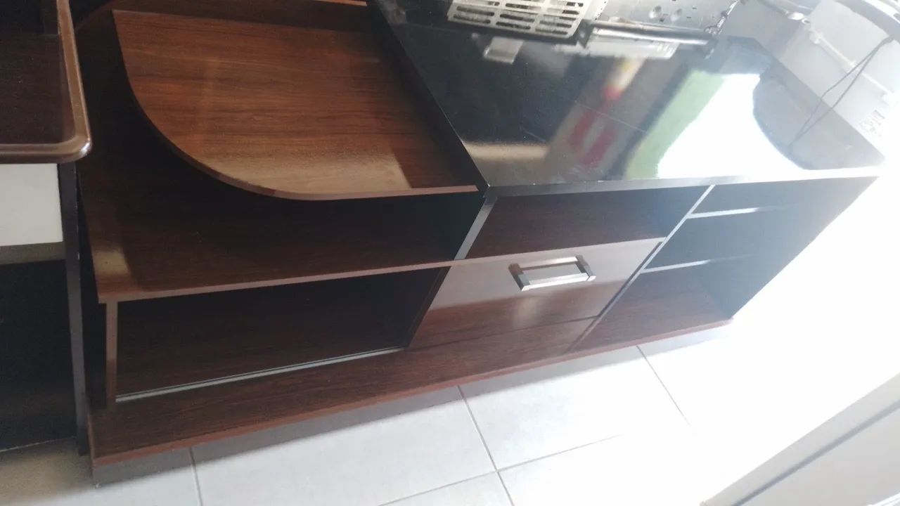 Rack de madeira