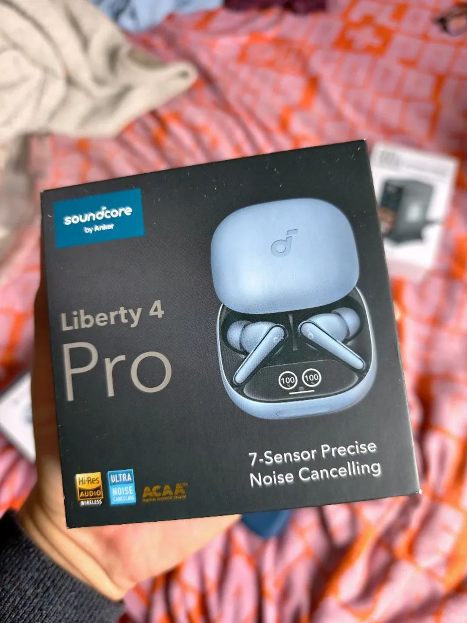 Soundcore Liberty 4 Pro Azul Novo - Fones de Ouvido - Parque
