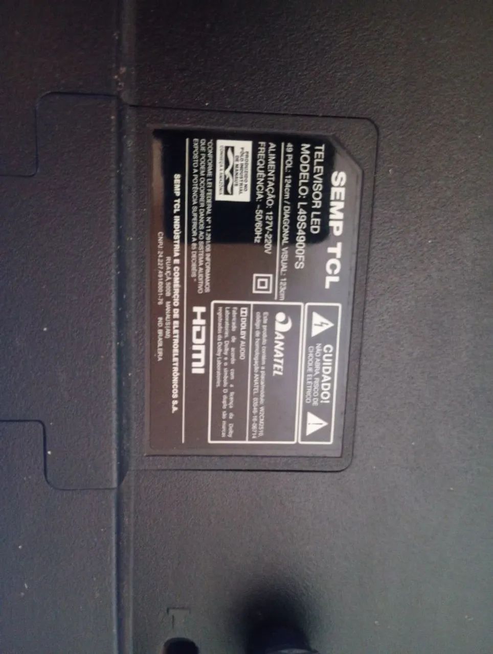 Vendo duas (smart tv) de 50 polegadas por 600 reais  - Foto 5
