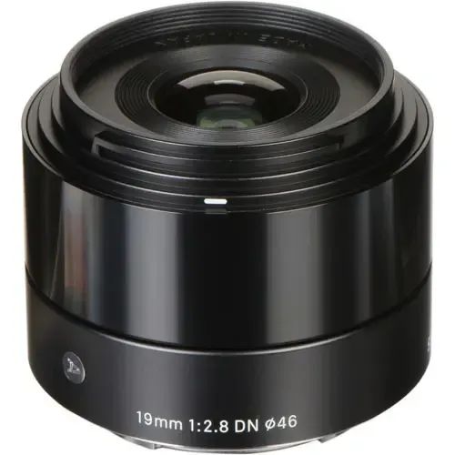 Lente Sigma 19mm F2.8 Dn Para Cameras Sony A (e-mount) Preto - Foto 3