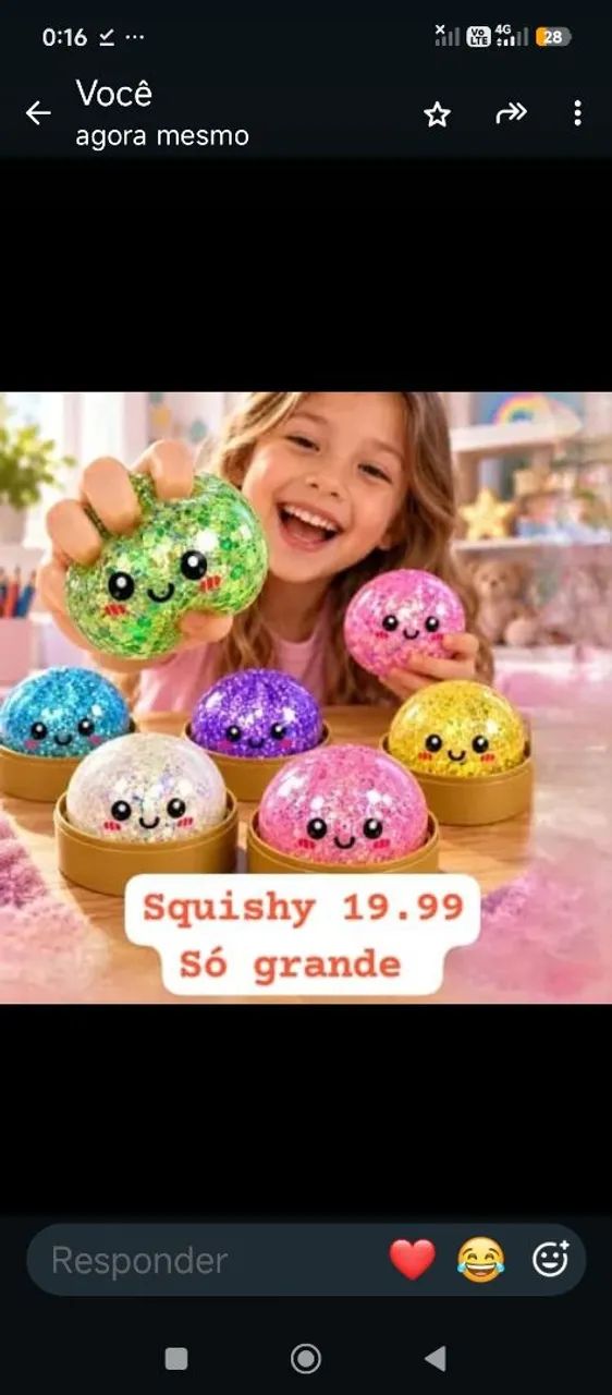 Squishy ant estress muito bom 