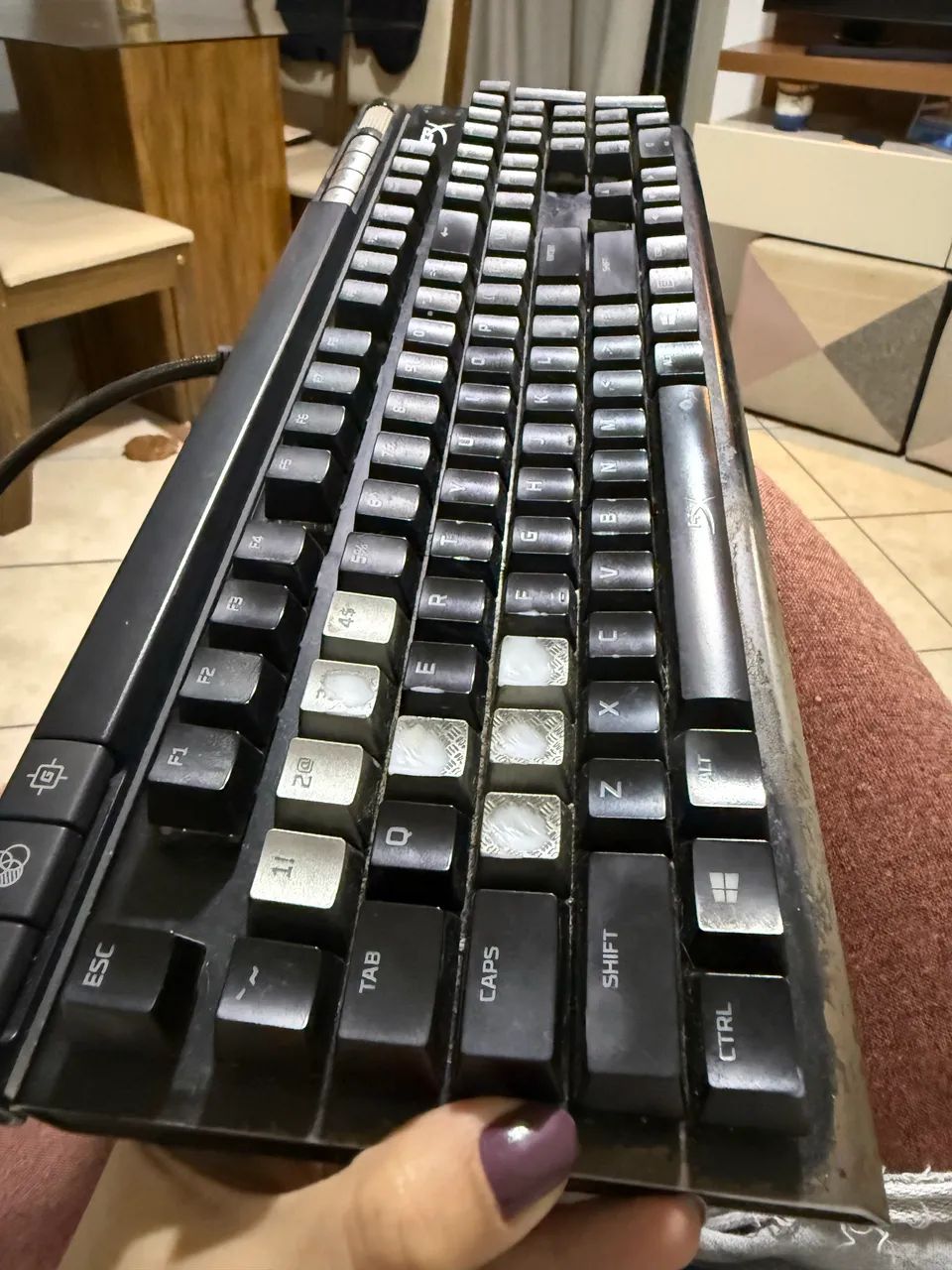 Teclado mecânico Hyperx Alloy