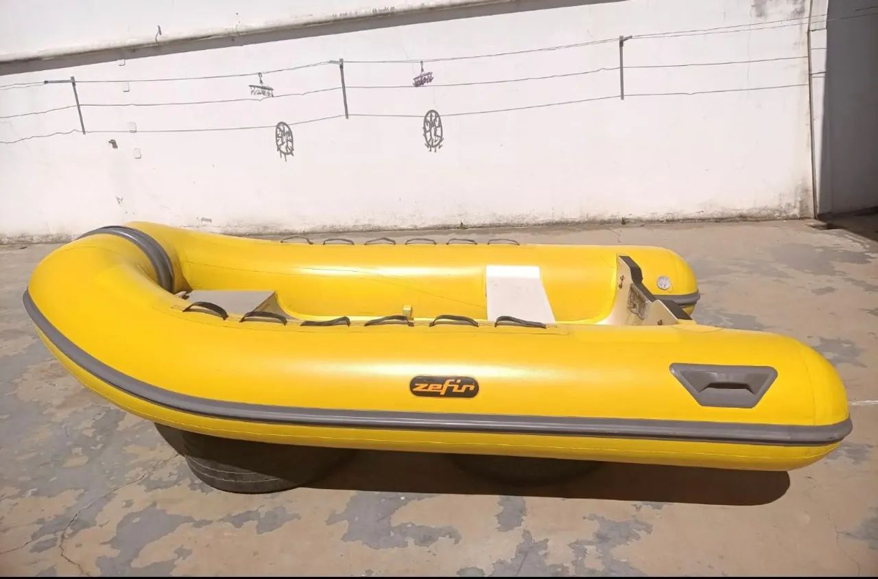  bote inflável zefir 2.8 metros barco   - Foto 3