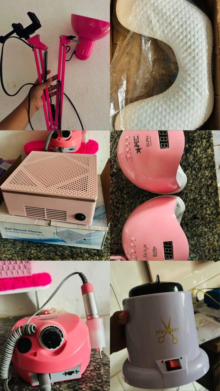 VENDO LOTE COMPLETO DE MATERIAL PARA UNHAS ? - Foto 4