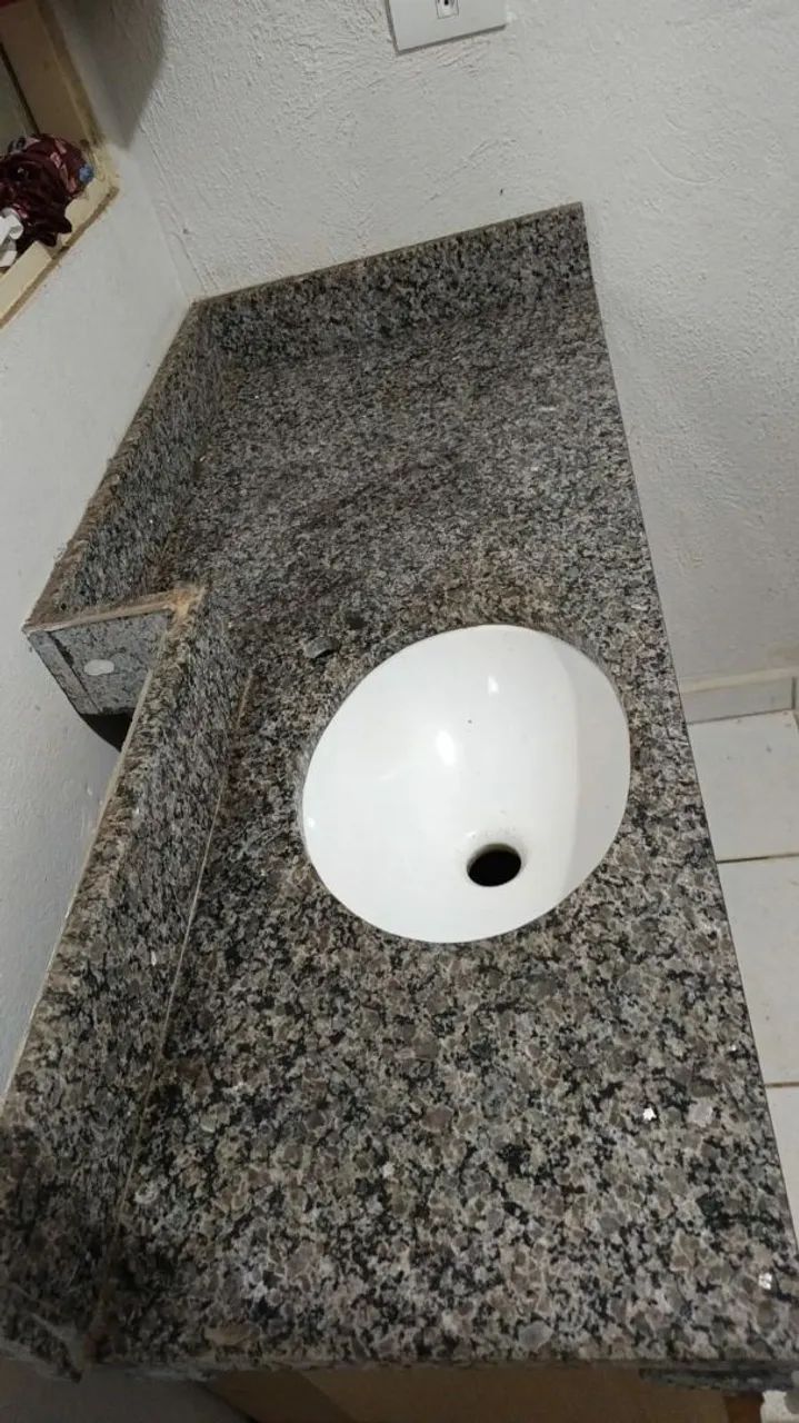 Vendo balcão de banheiro com granito (leia a descrição) - Foto 2