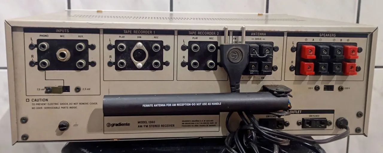 RECEIVER GRADIENTE 1360 - Foto 4
