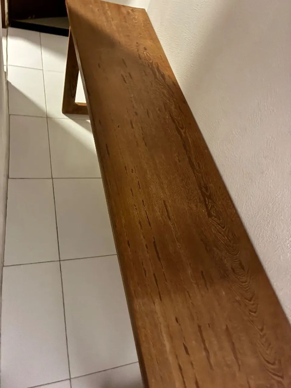 Bancada/mesa de madeira 