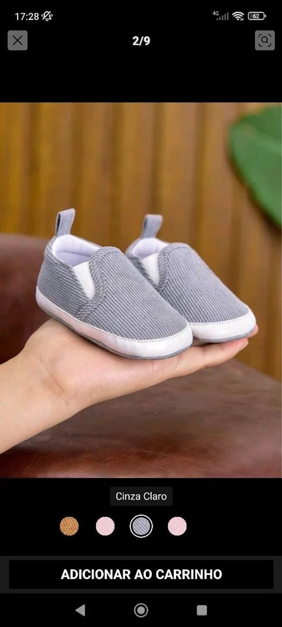 Sapatinho de bebê 