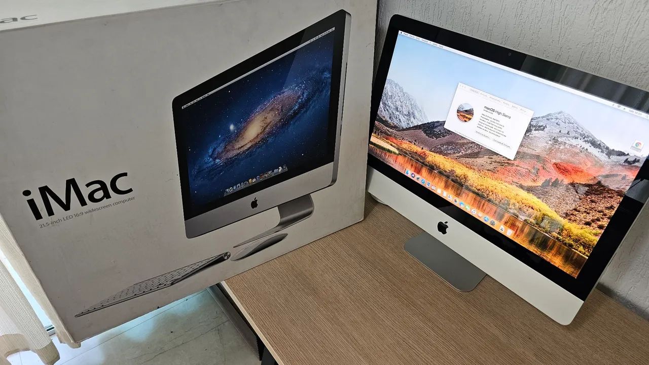 iMac 21.5インチ/SSD搭載/メモリ8GB/ catalina iMac 21,5 + SSD 240GB + HD 500GB | Muito Conservado - Computadores