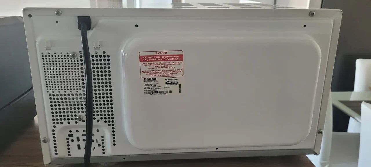 Micro-ondas Philco PM025B 25Lt 110v- Branco  - Foto 2
