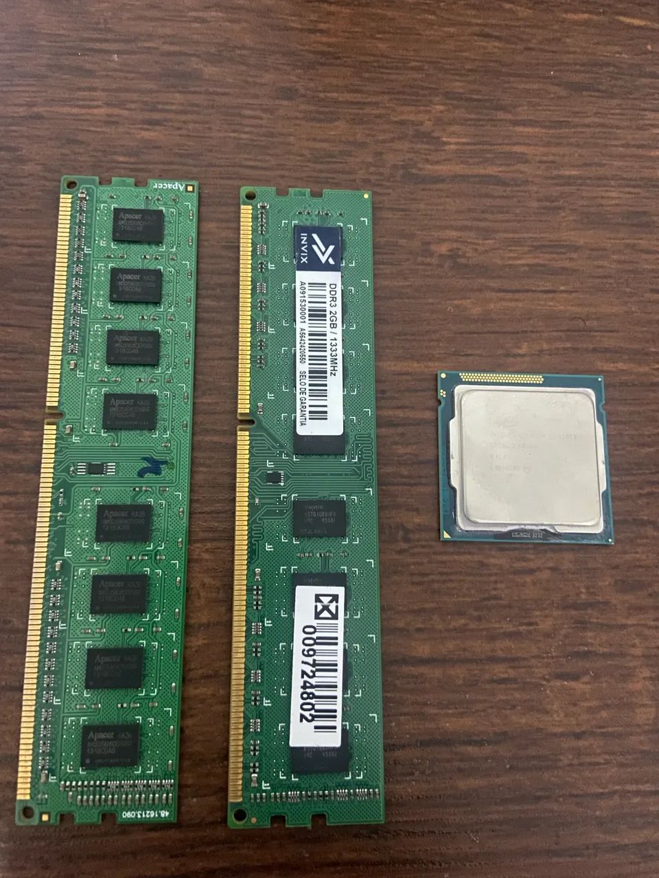 KIT INTEL CELERON G1610 + i3 530 + 4GB RAM DDR3