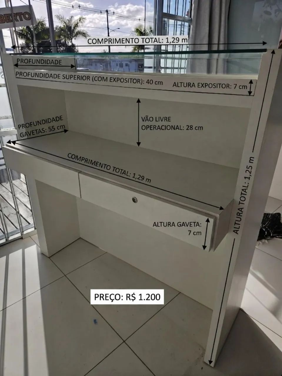 Balcão de recepção  - Foto 5