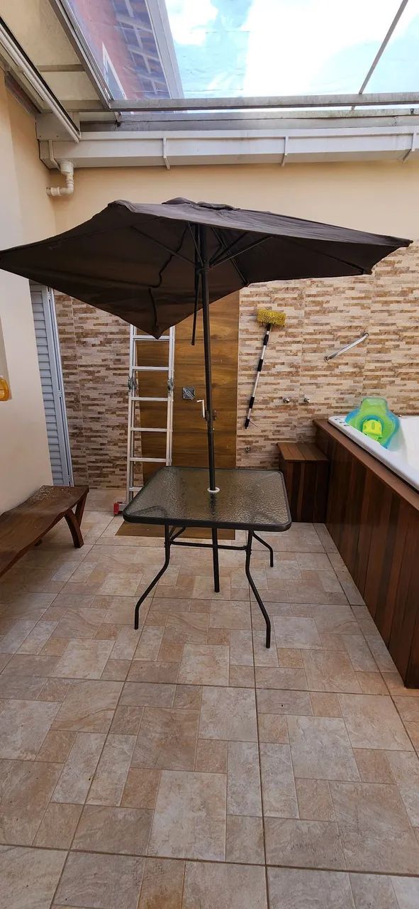 Mesa de vidro área externa - Foto 2