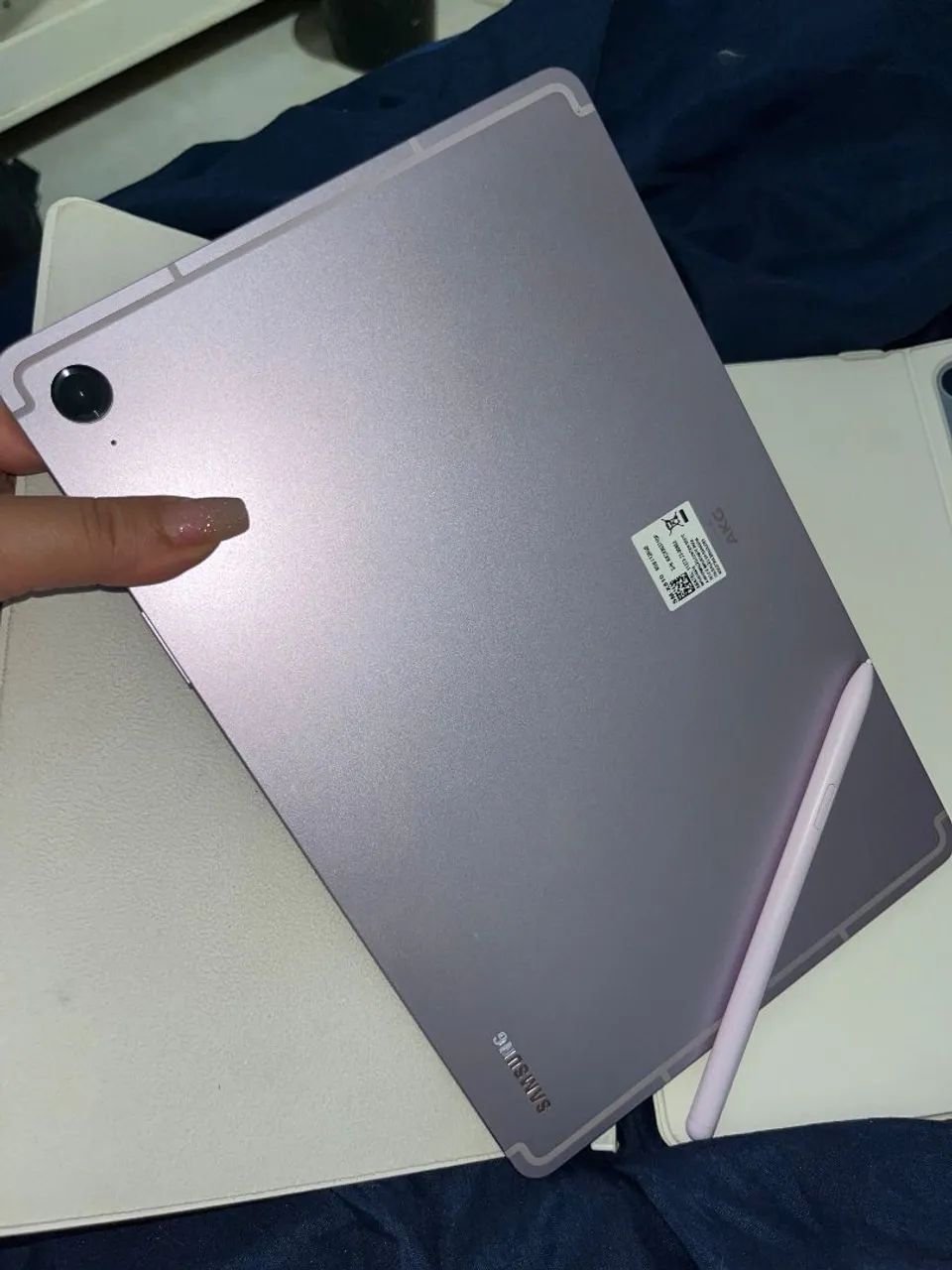 Tablet S9 fe 128 gb rosa completo - Foto 2