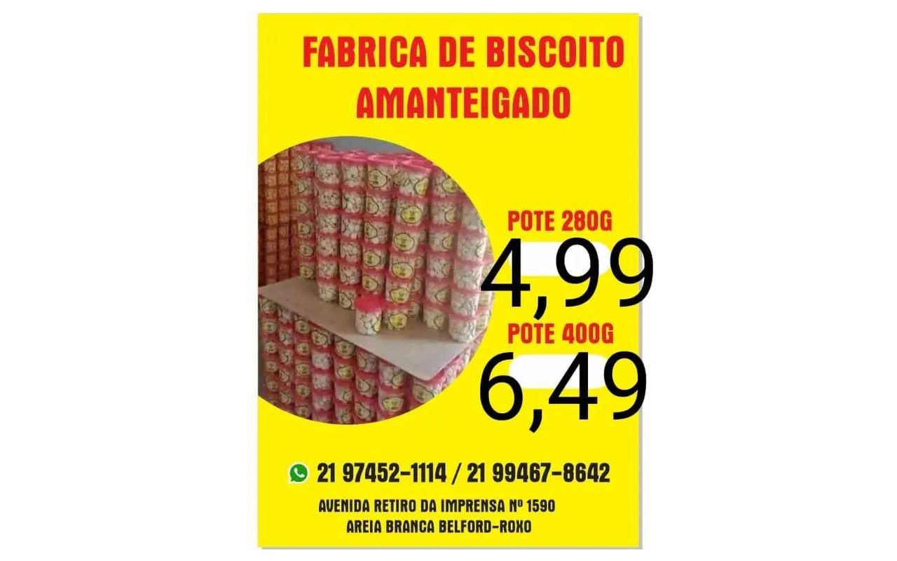 Fábrica de Biscoito amanteigado  - Foto 3
