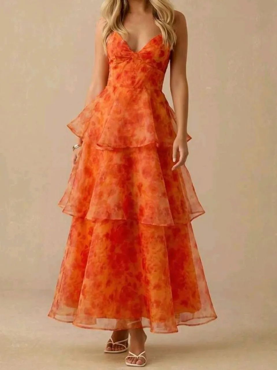 Vestido Laranja - Foto 2