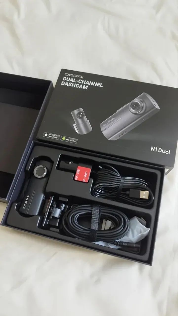 Câmera Veicular Dashcam N1 DDPAI Dual C/ Cartão de memória  - Foto 2