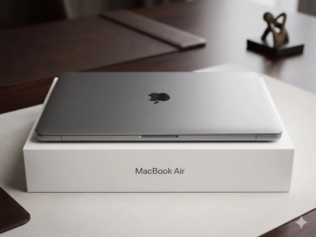 【良品・US配列】MacBookAir M1 MacBook Air M1 Space Gray - Impecável, Bateria 97% (Na Caixa