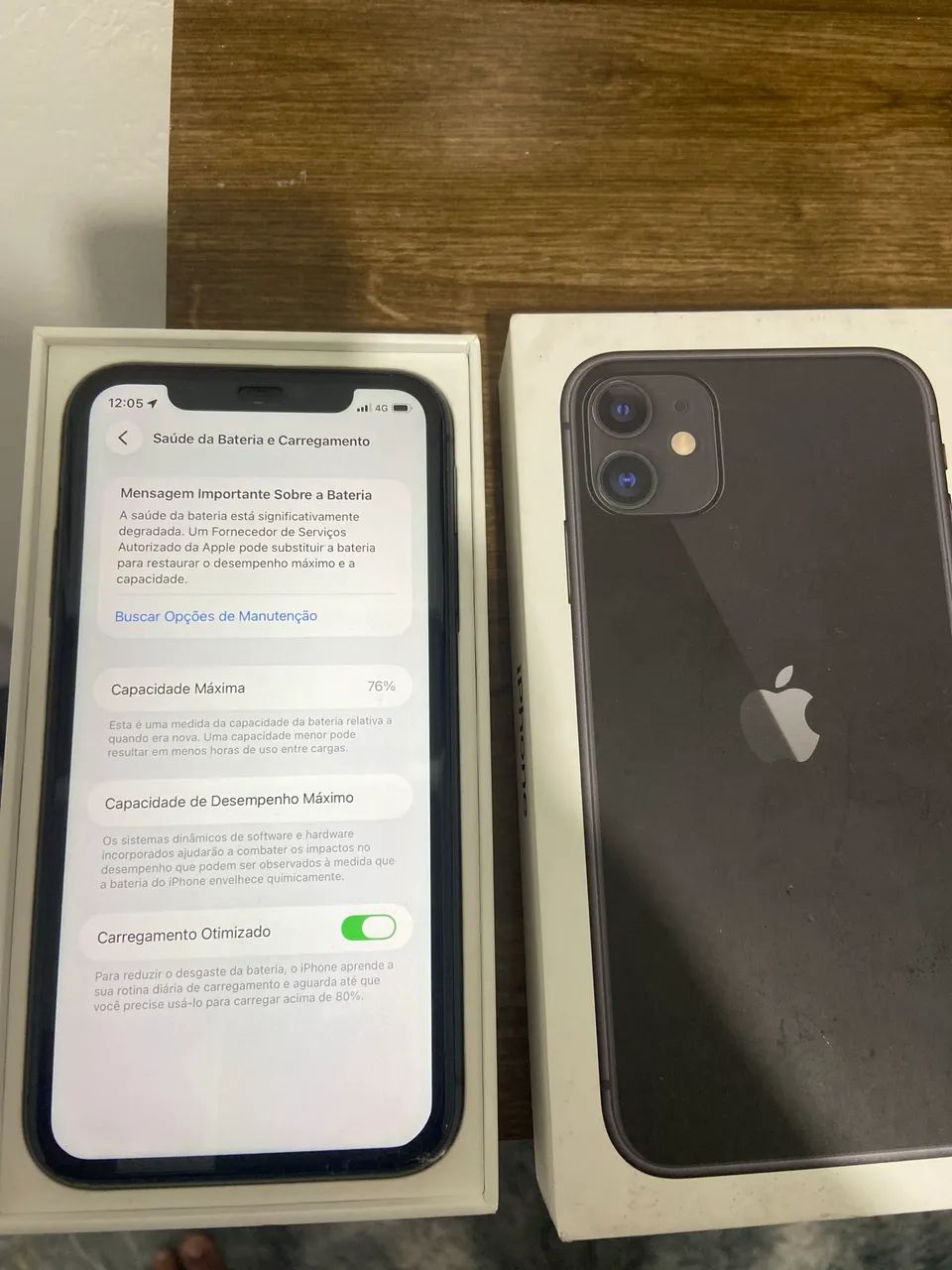 iPhone 11 64GB Preto Original + Caixa e Carregador - Foto 3