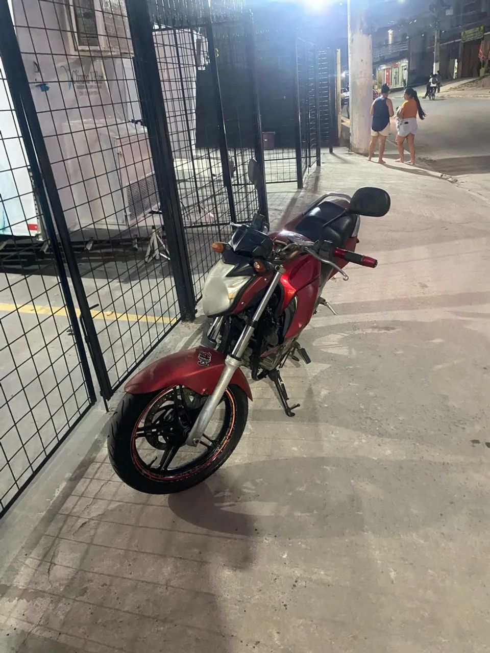 Trocar em moto 