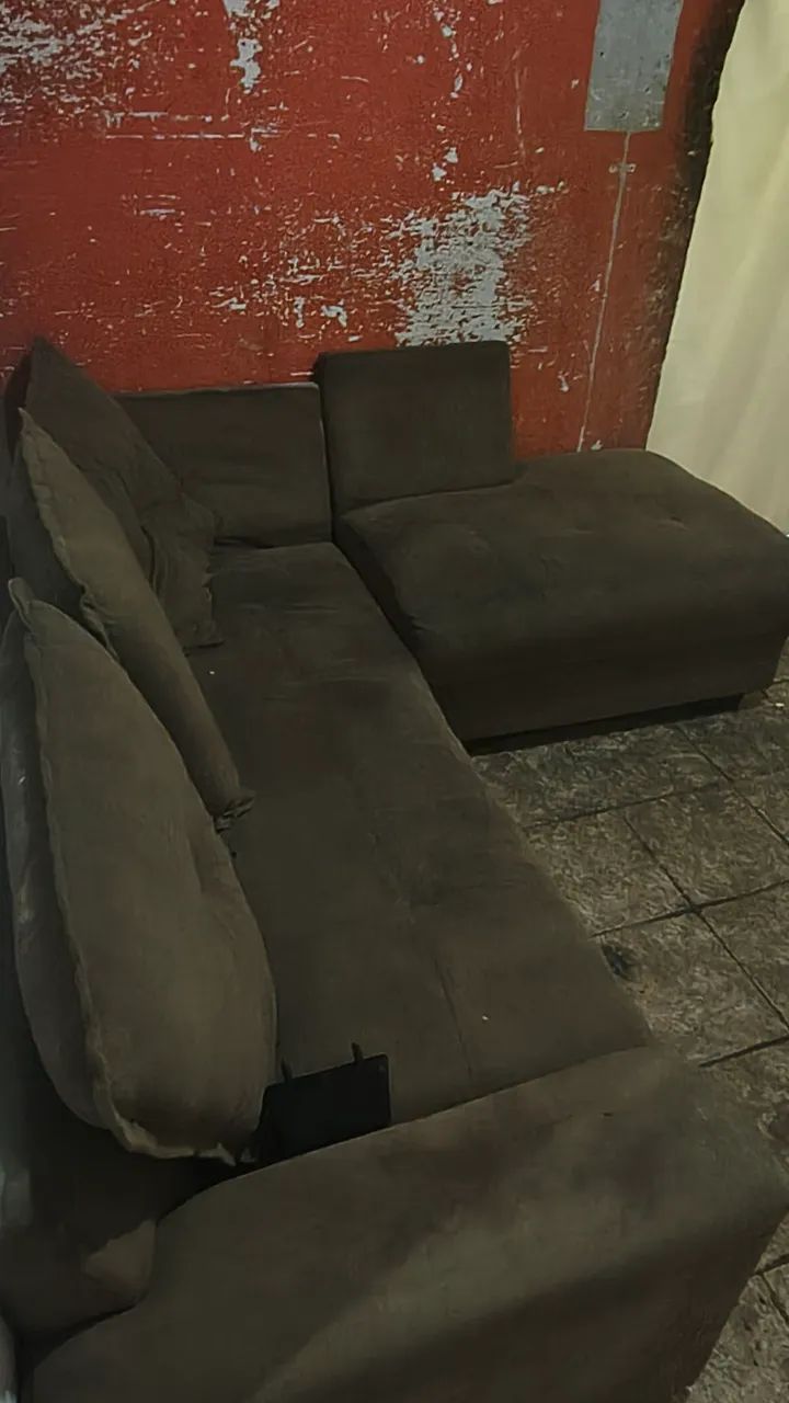 Sofá de canto de 4 lugar 
