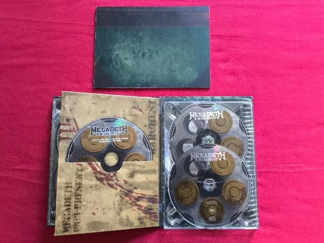 MEGADETH WARCHEST BOX SET (4CD + DVD) | Edição Limitada Rara - CDs