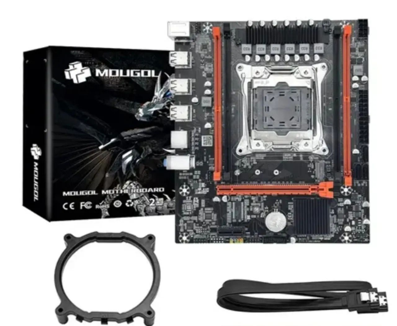 Placa mãe, kit xeon x99 com processador 2667
