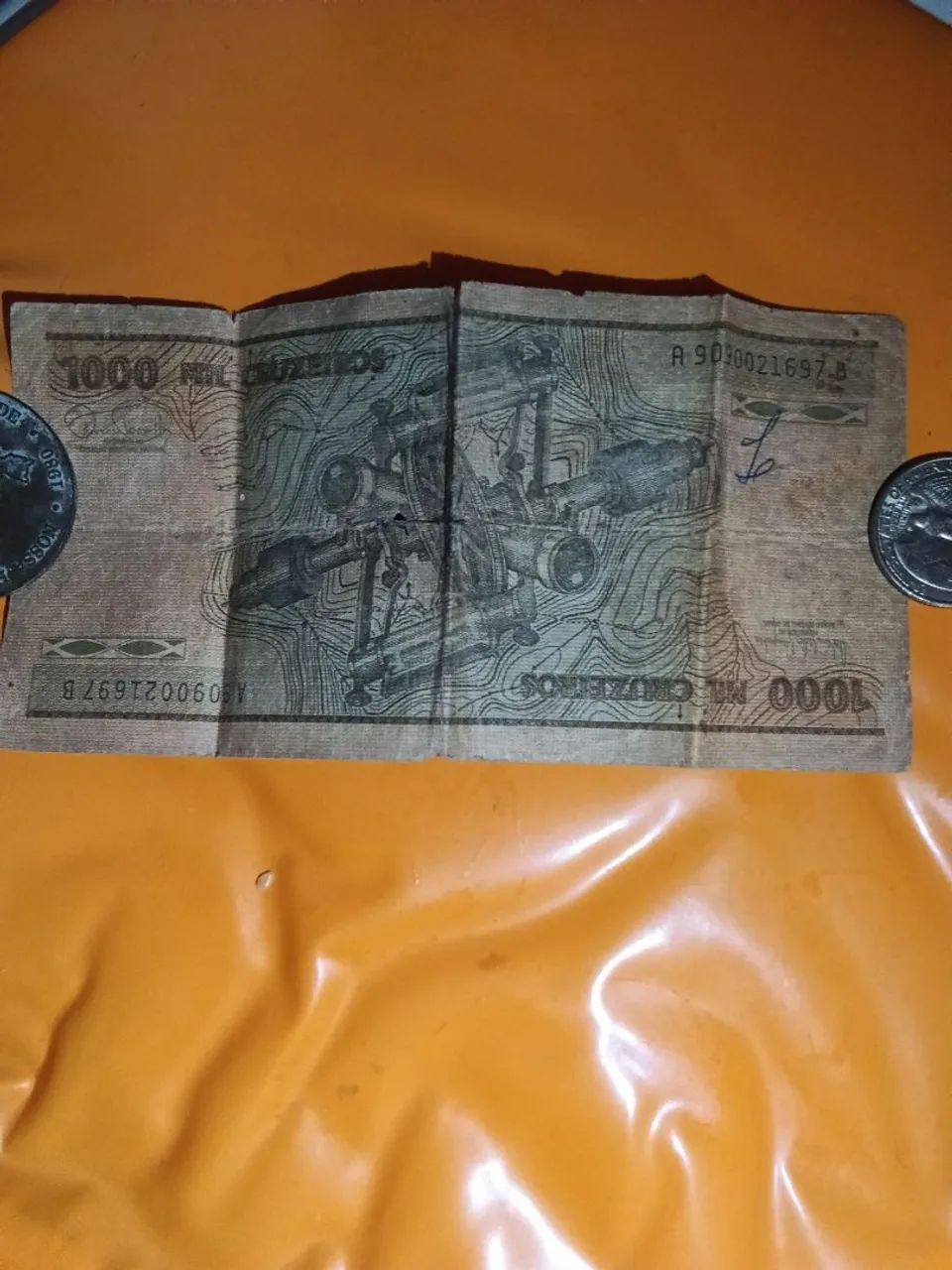 Cédula de 1000 Cruzeiros  - Foto 2