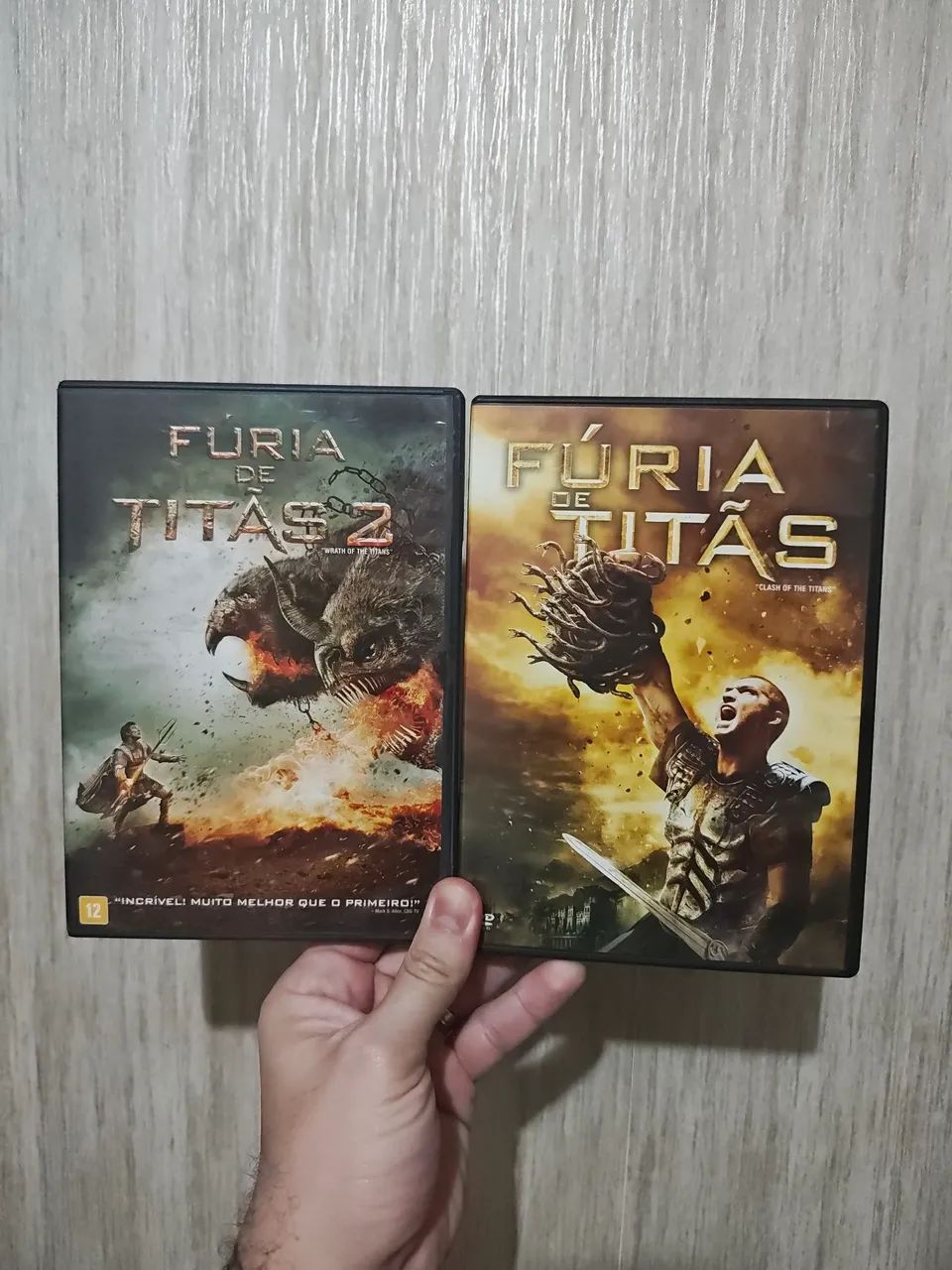 Furia de Titãs 1 e 2 DVd original