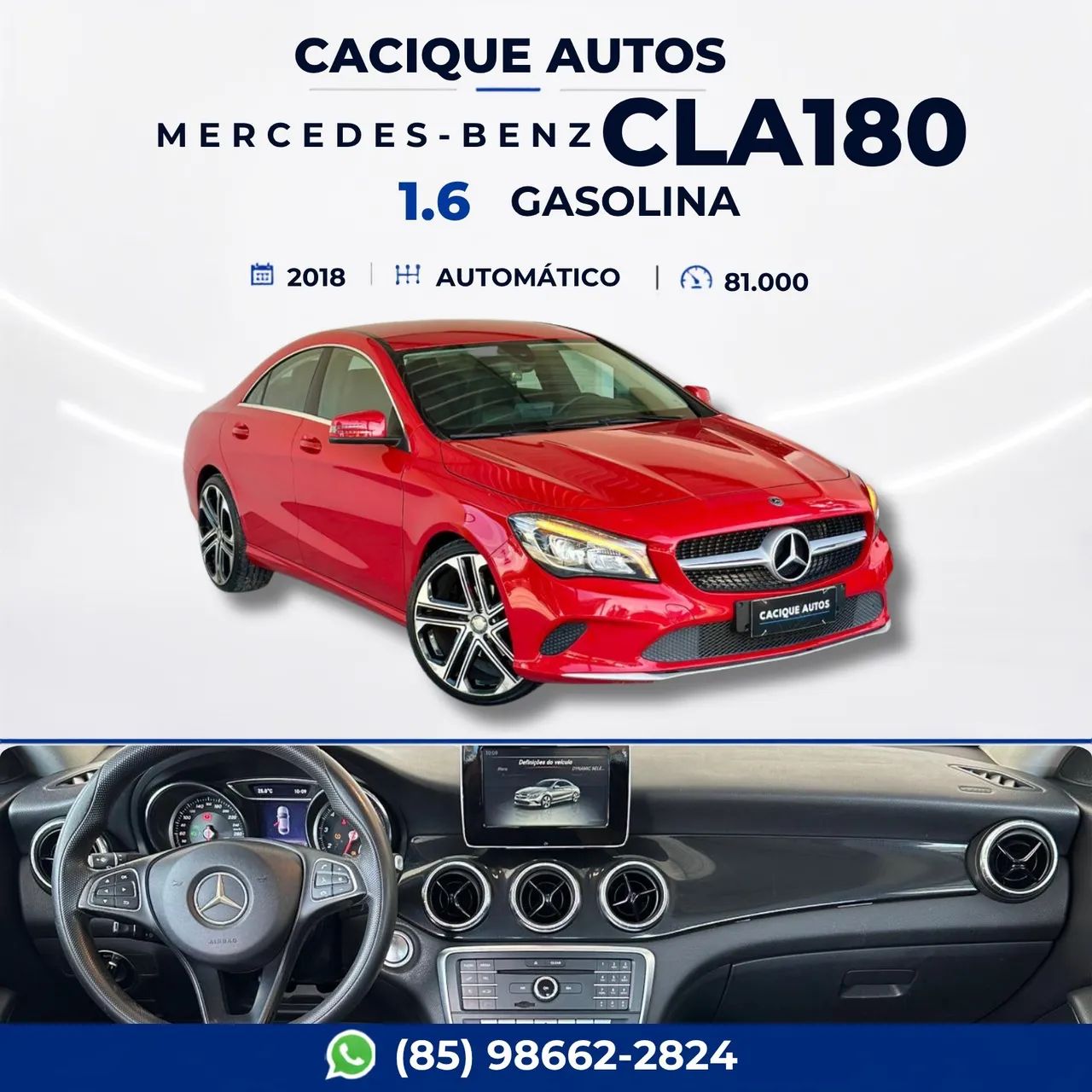 Mercedes-Benz Cla-180 2018