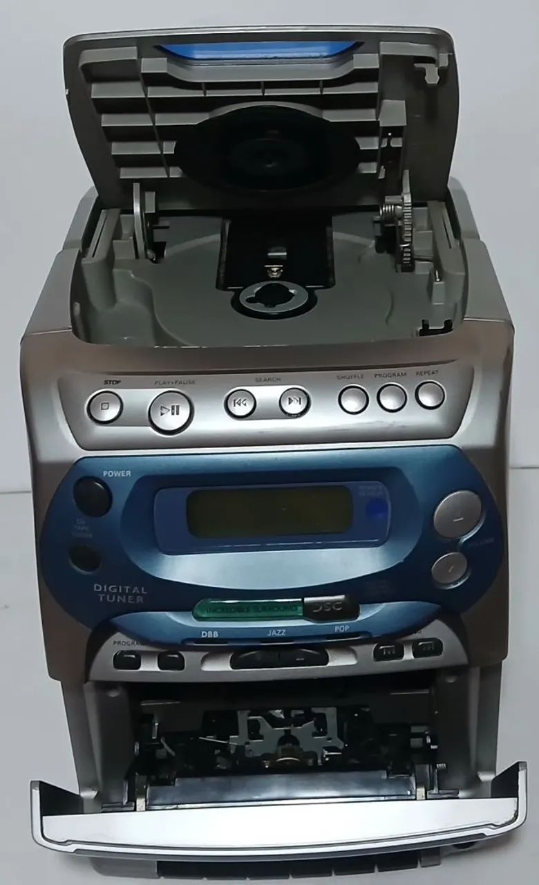 Micro System Philips AZ2407 - No estado, precisa de revisão - Foto 2
