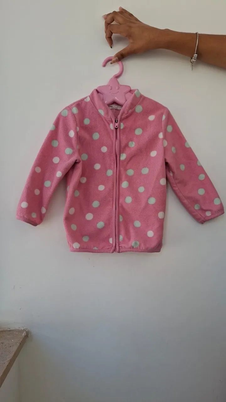 2 Blusas fleece infantil 