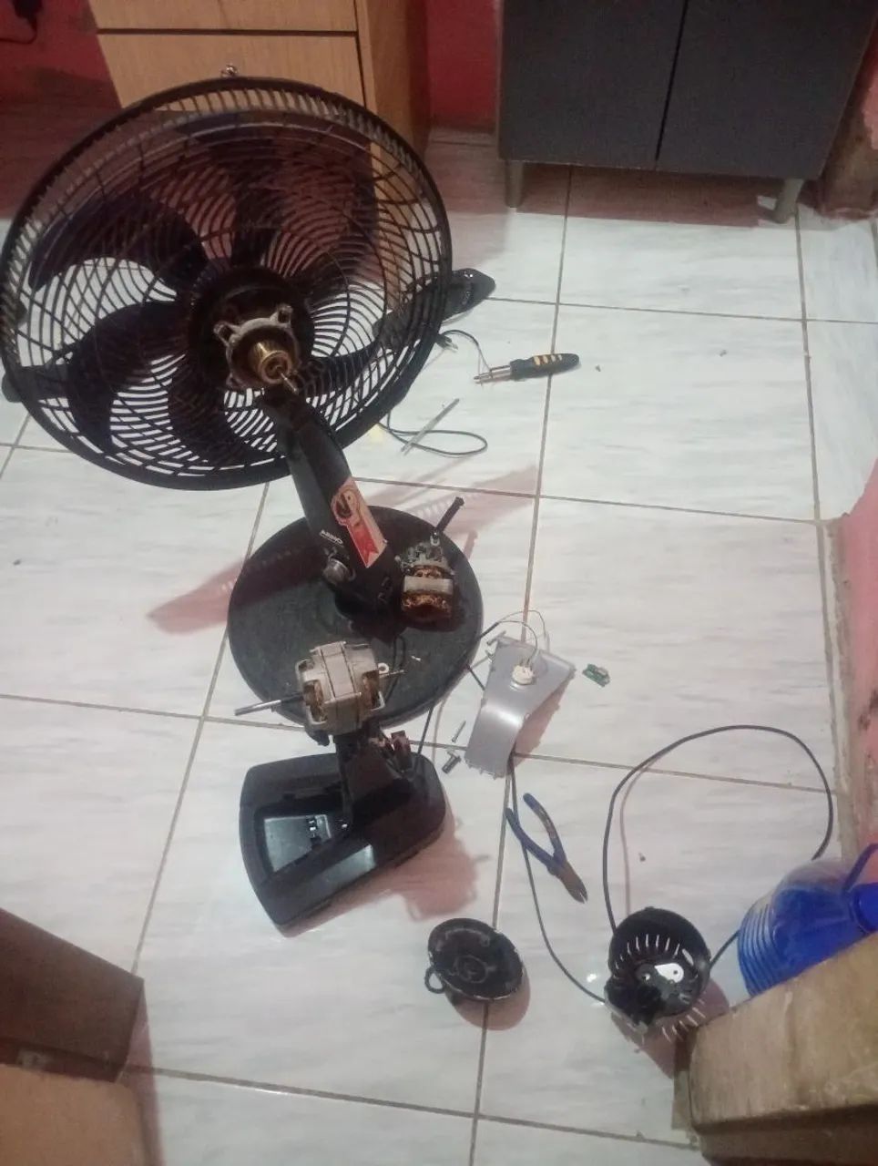 Peças de ventilador 