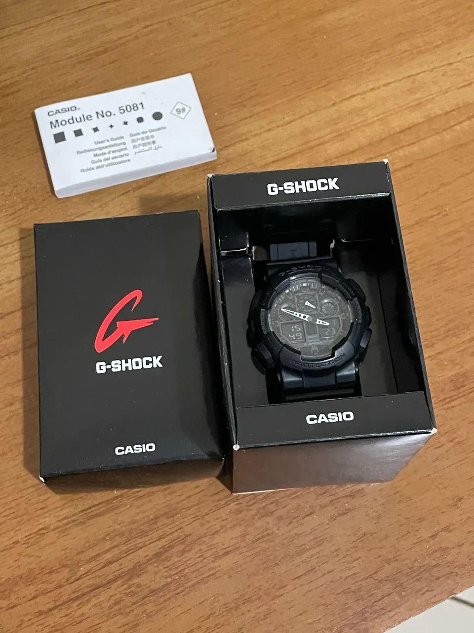 Relógio casio g-shock GA-100 masculino