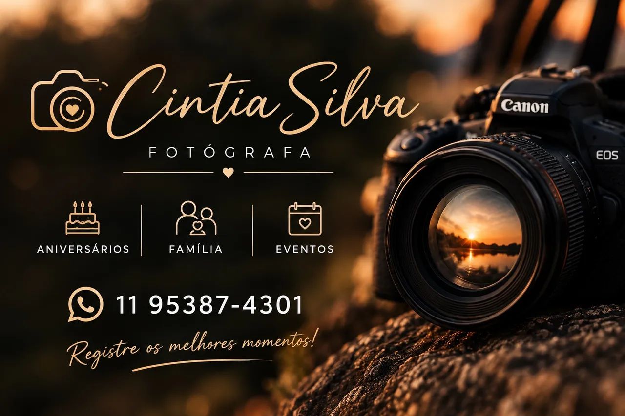 Fotógrafa para aniversários, eventos e família 