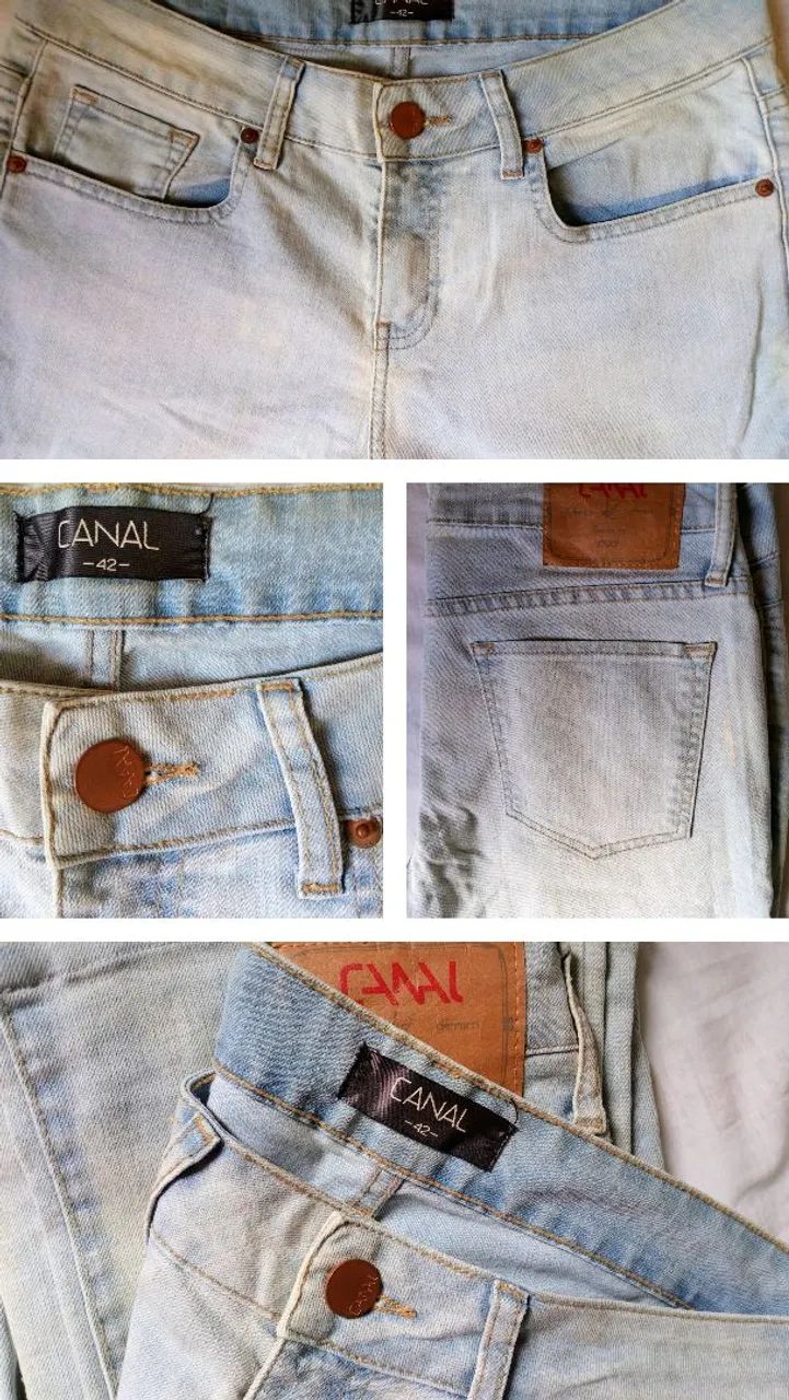 Calça Jeans Canal Original 