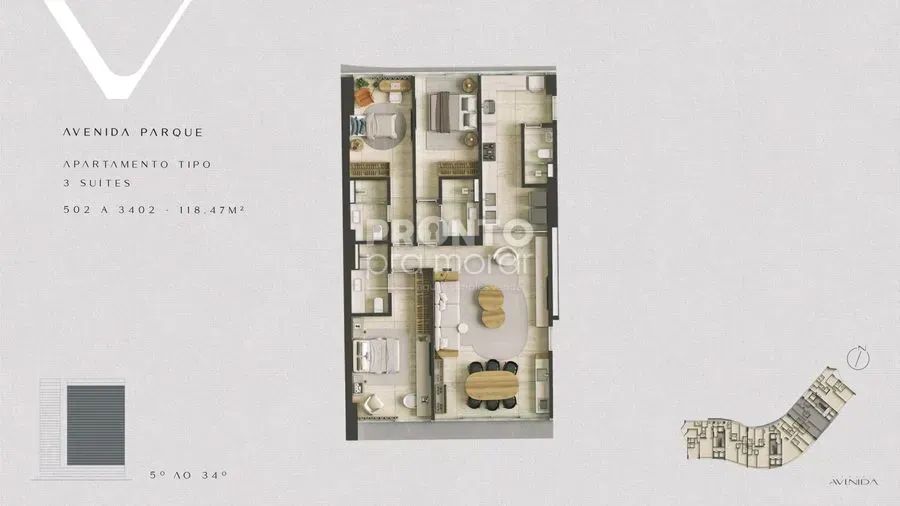 Excelente apartamento no Cais Estelita com 118m² - Foto 2