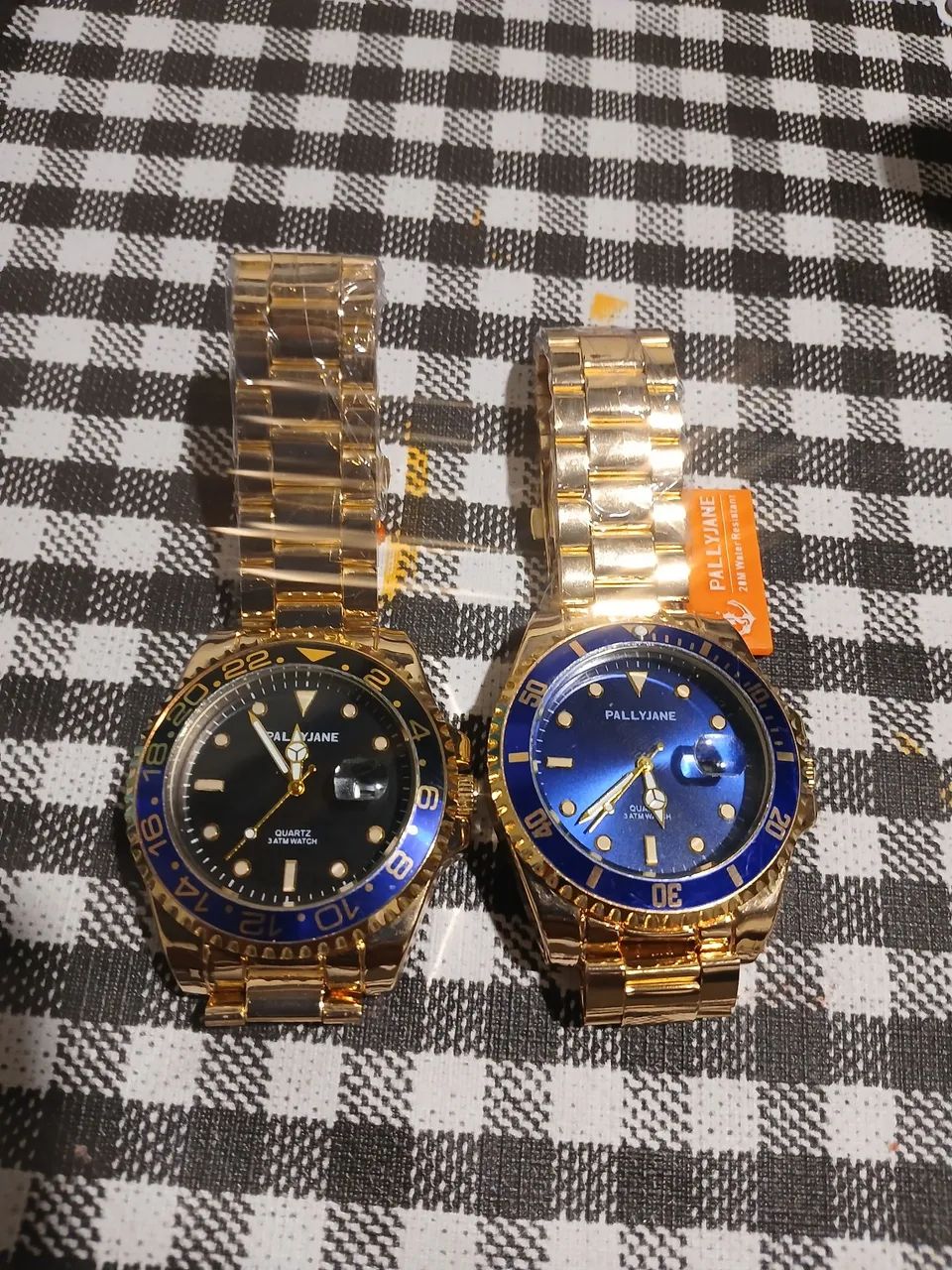 Vendo 2 relógios pallyjane no estilo do rolex.