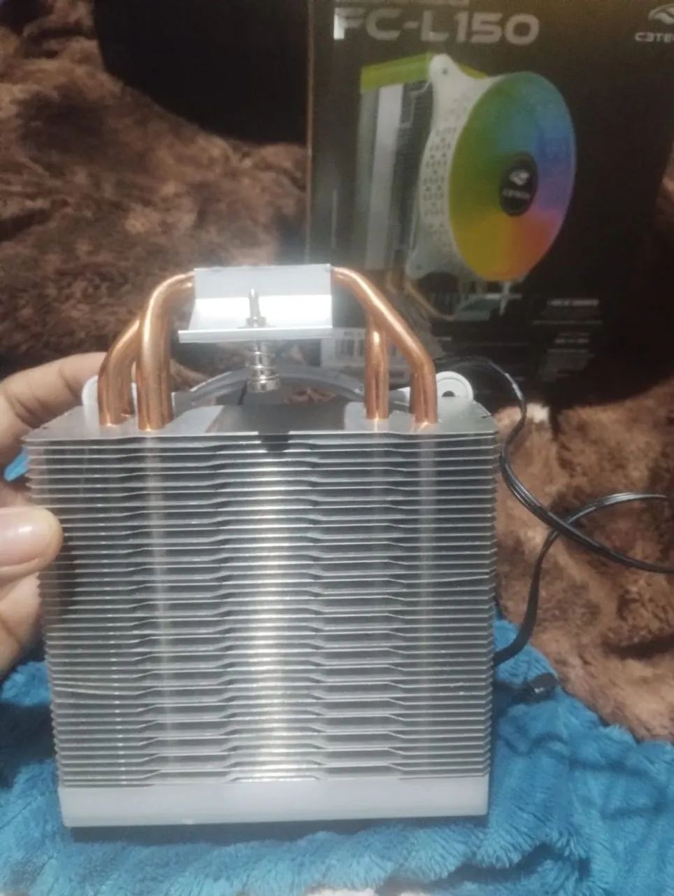 Cooler RGB para processador  - Foto 3