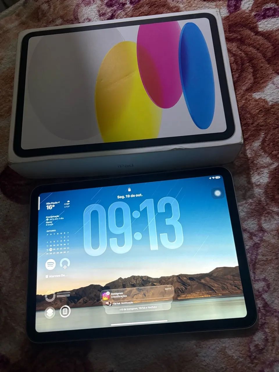 Vendo iPad 11 a16 prata com 6 meses de uso  - Foto 2