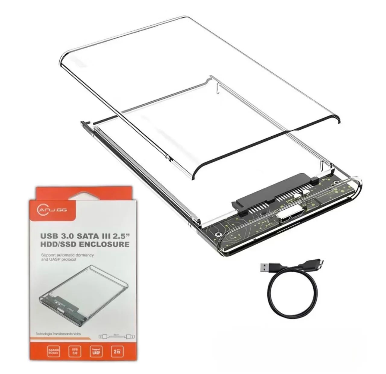 Case HD 3.0 pra HD de notebook 