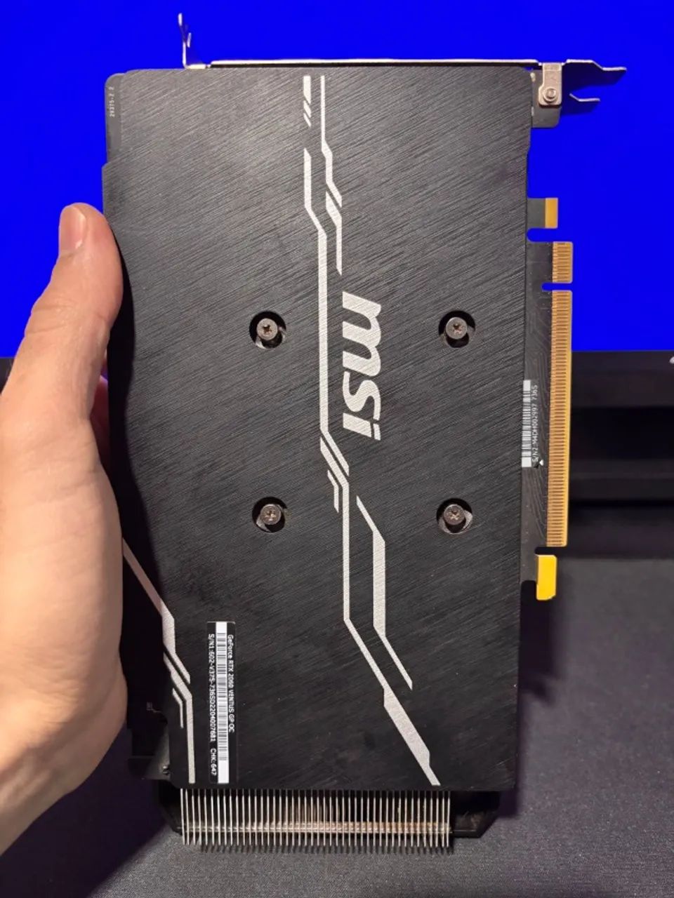 Placa de Vídeo RTX 2060 6GB MSI - Foto 2