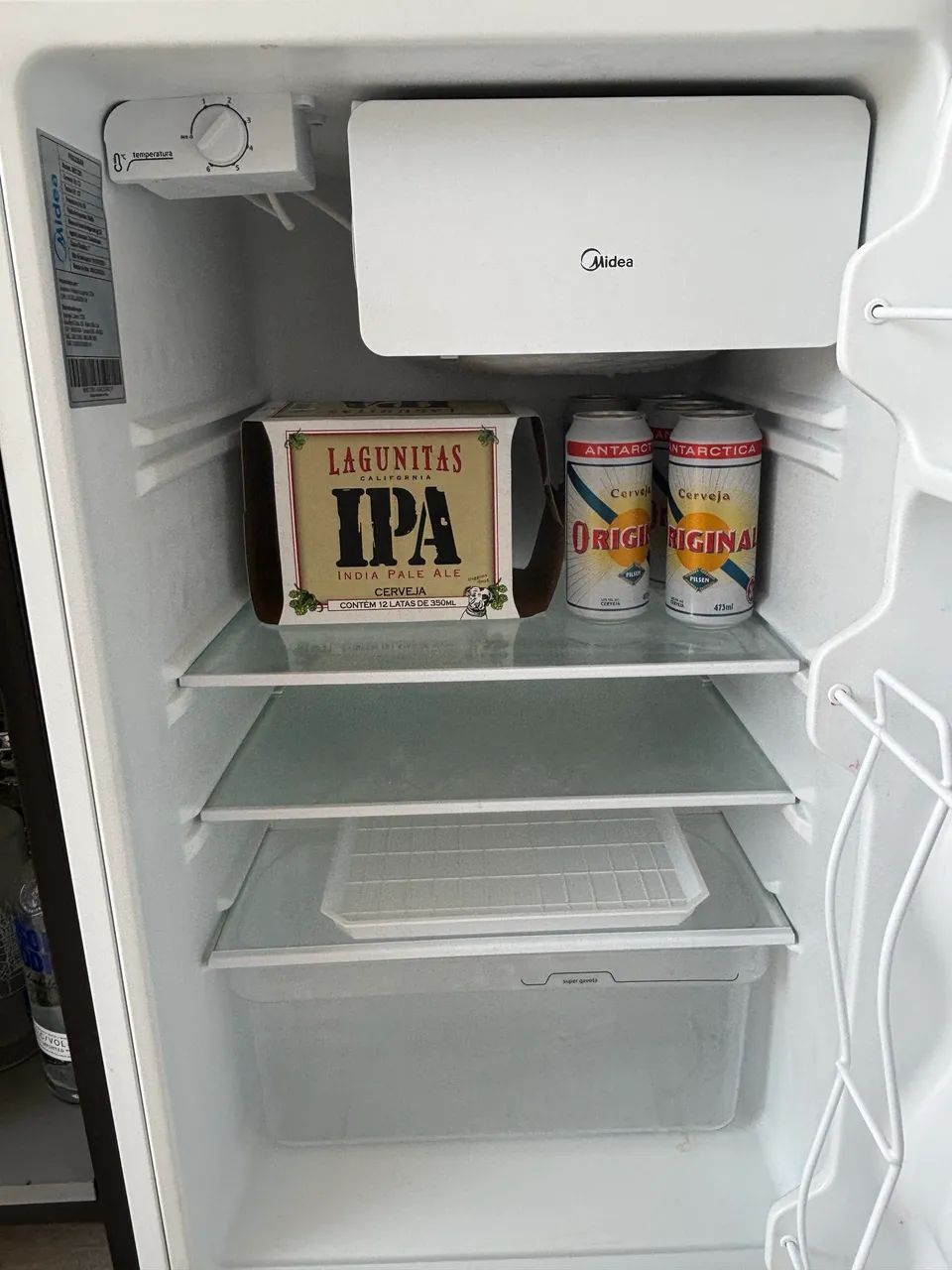 Frigobar branco Midea 124 L - Foto 3