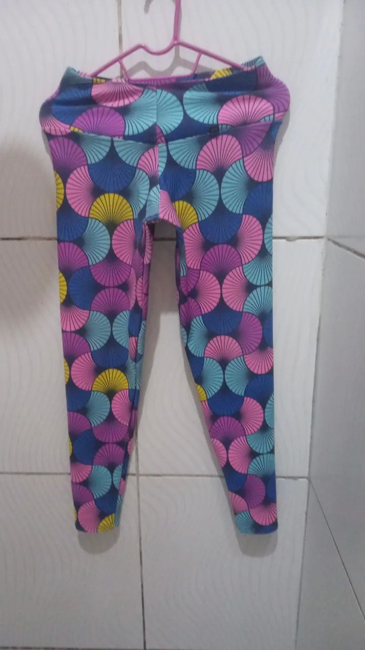 Calça Legging Colorida Feminino M  - Foto 2